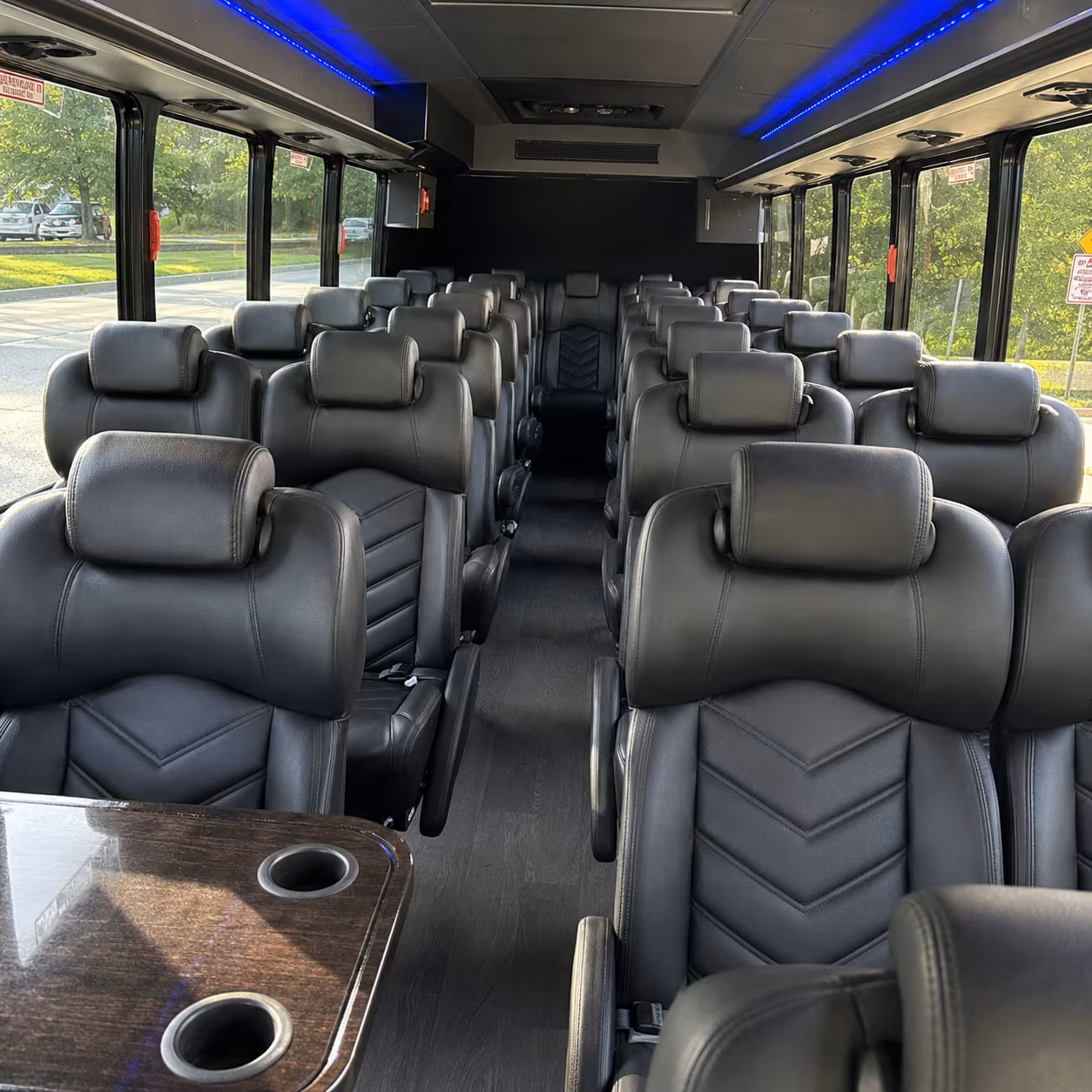 does the day of the week or the date change what a bus rental costs in jackson