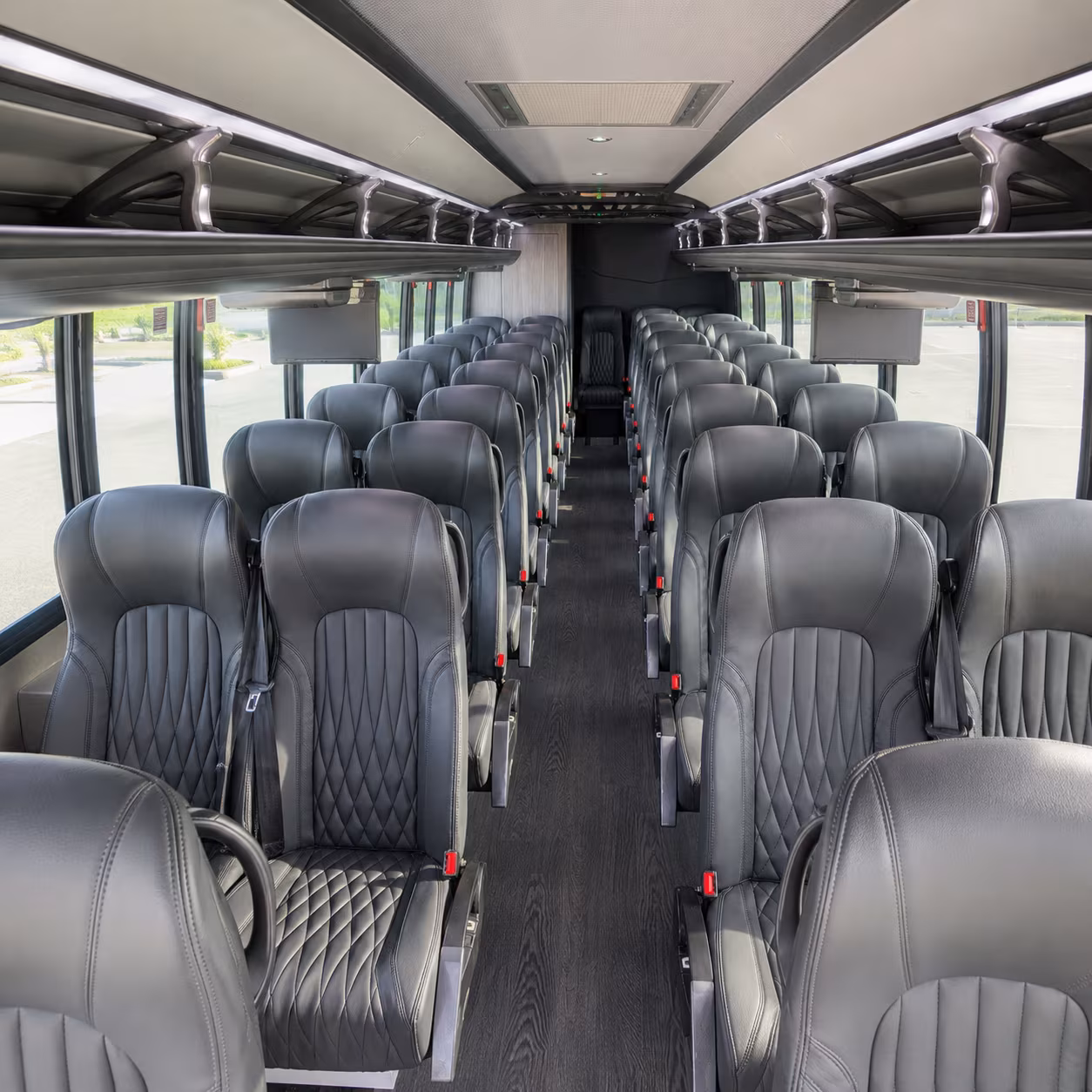 jackson 30 passenger minibus interior