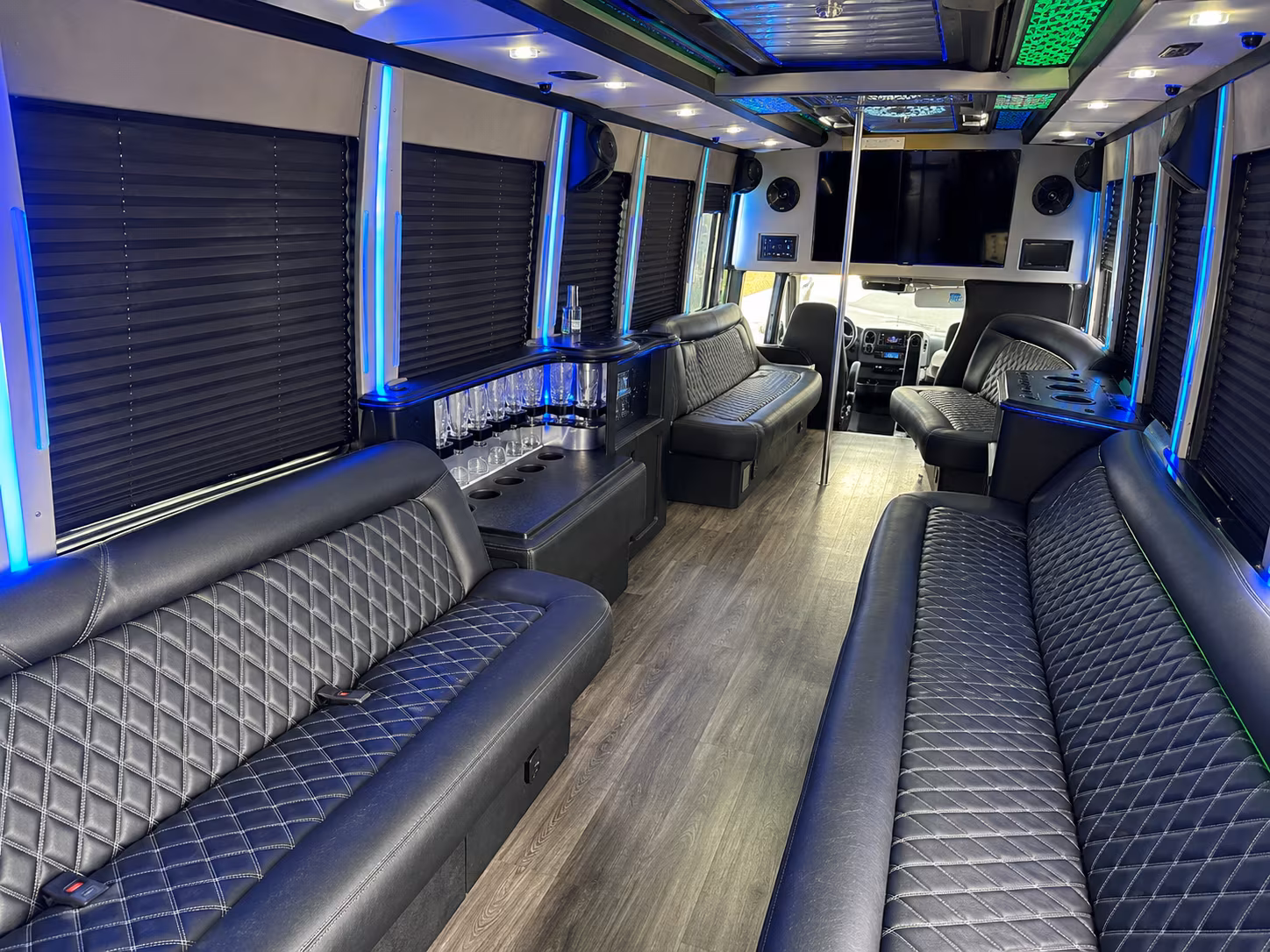 jackson prom homecoming party bus rental