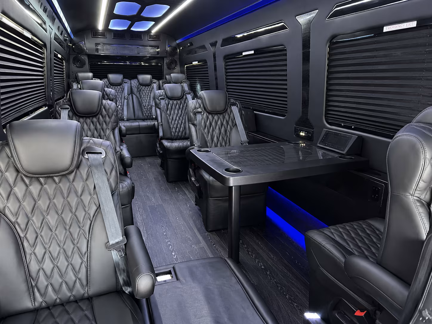 jackson sprinter van with driver inside