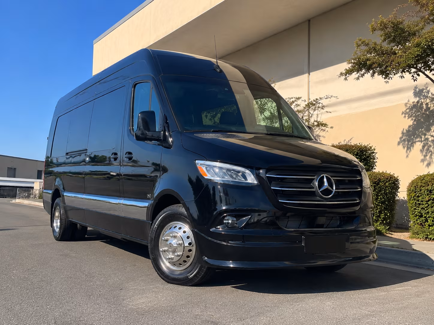 jackson sprinter van with driver