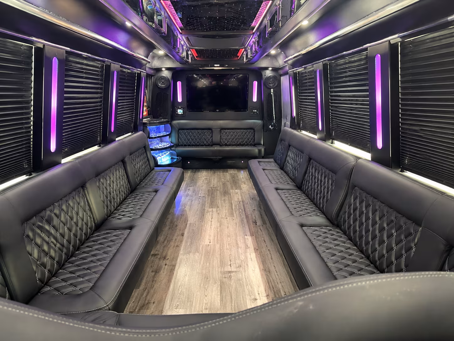 jackson wedding party bus rental
