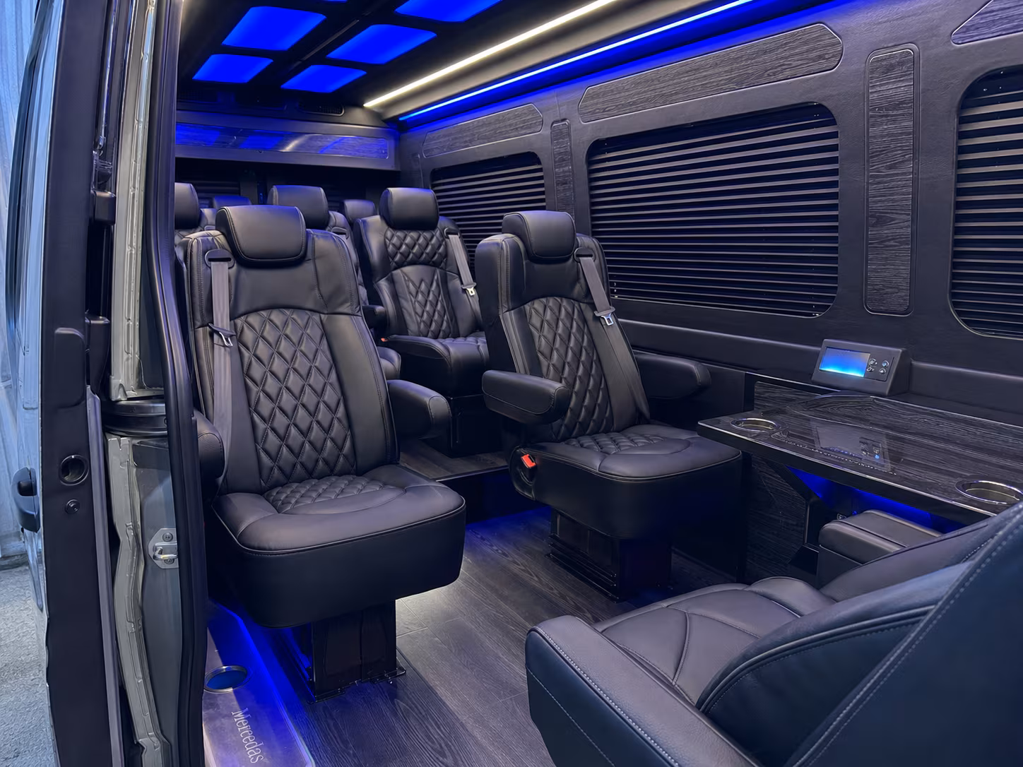 sprinter van transportation for groups and events across jackson